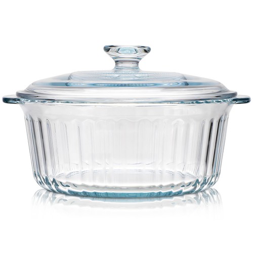 Serving dish with - dish, lid