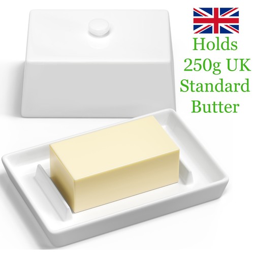 Butter dish with lid - butter, holds