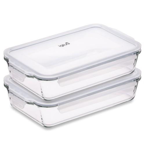 Igluu rectangular glass food - igluu,