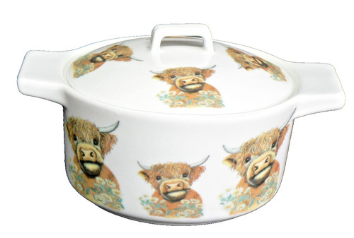 Highland cow ceramic - cow,