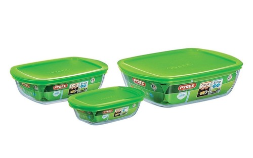 Pyrex cook store rectangular - cook, &