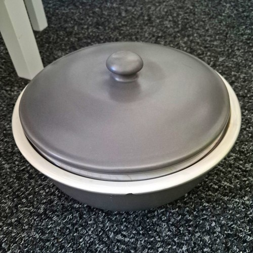 Wilko round grey white - grey,