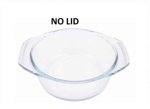 Glass round classic - classic, casserole