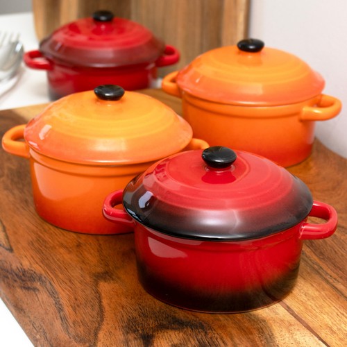 Ombre mini casserole dishes - mini,