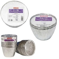 Aluminium Foil Pudding Basins