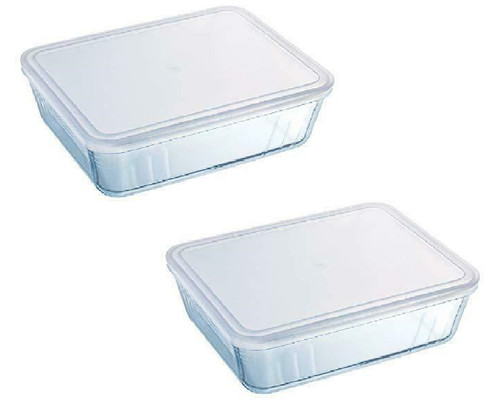 Pyrex dish with - pyrex,