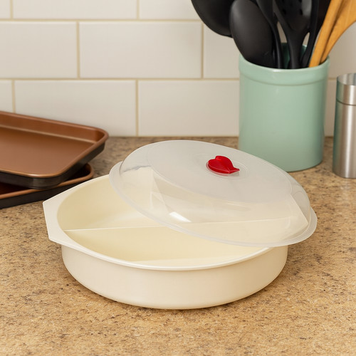 Sectioned microwave casserole - microwave,
