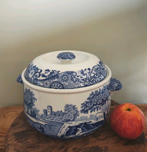 Spode blue italian casserol - spode,