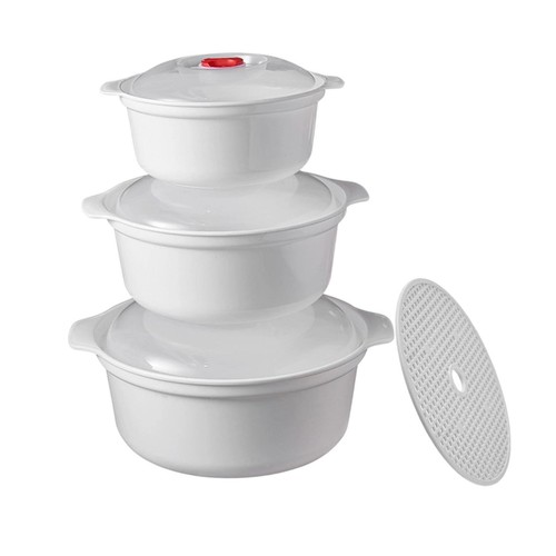 Pieces microwave bowls with - microwave,