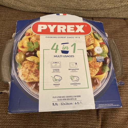 Pyrex 1l round glass - 4,