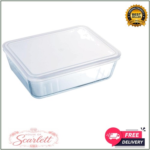 Pyrex rectangular dish with - pyrex,