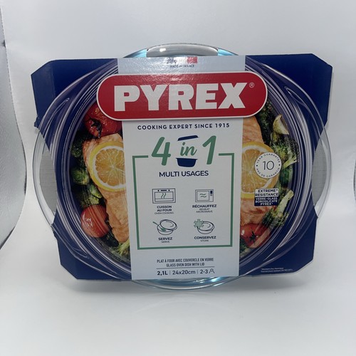 Pyrex glass casserole - 4,