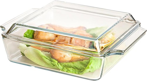 Glass casserole dishes with - glass,