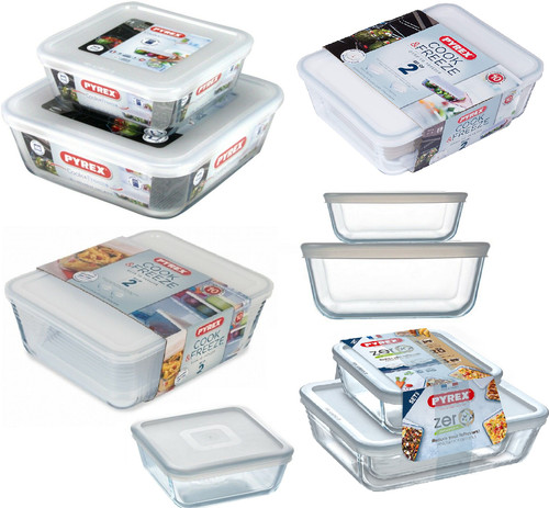 Pyrex glass dish - dish, food