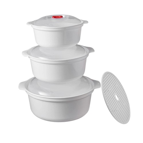 Pieces microwave bowls with - microwave,