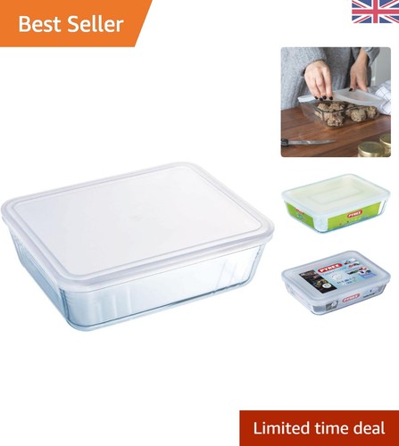 Clear rectangular dish - clear,