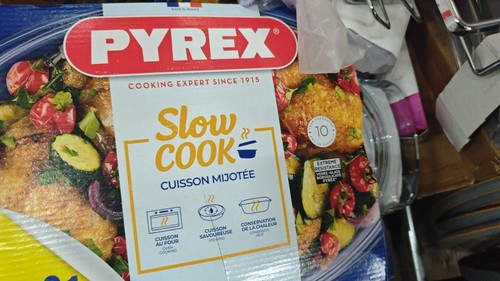 Pyrex glass oven dish - pyrex,