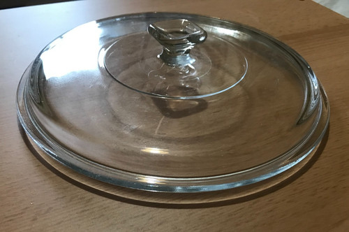 Pyrex lid with - -, for