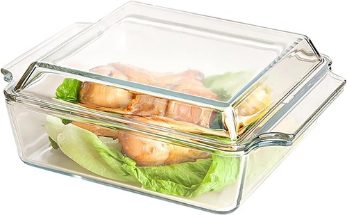 Glass casserole dishes with - glass,