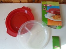 Pyrex Pronto Microwave Divided