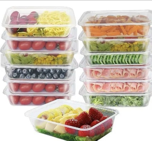 500ml plastic food - 10,